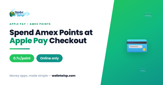 amex-membership-rewards-apple-pay-use-rewards-walletwisp Pay With Amex Points in Apple Pay: How "Use Rewards" Works (and Why Points Are Worth Just 0.7¢)