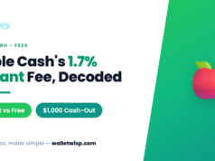 Apple Cash Instant Transfer Fee Is Now 1.7% — What a $1,000 Cash-Out Really Costs (and How to Move It Free) Apple Cash Instant Transfer Fee Is Now 1.7% — What a $1,000 Cash-Out Really Costs (and How to Move It Free)