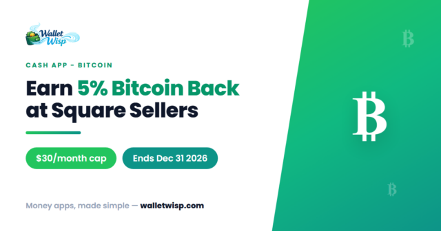 5% Bitcoin Back at Square Sellers: How to Turn It On Before It Ends Dec 31, 2026