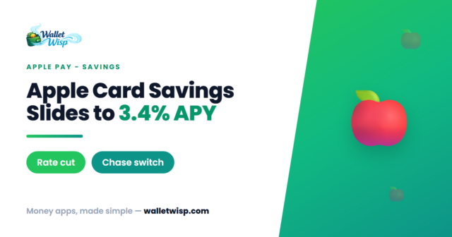 apple-card-savings-apy-drop-3-4-chase-takeover-walletwisp Why Your Apple Card Savings APY Keeps Dropping (Now 3.4%) — and What the Chase Takeover Means
